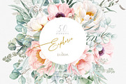Peonies and Eucalyptus collection, a Decorative Illustration by ReachDreams (Thumbnail 2 of 10)