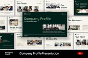GRINI | Simple Company Profile PPT, a Presentation Template by Neermana (Thumbnail 1 of 4)