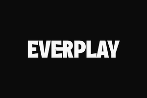 Everplay – Modern Display Typeface