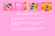 Shop Banner Templates - Colorful, a Shopify Template by SunshineStudioBoutique (Thumbnail 5 of 9)