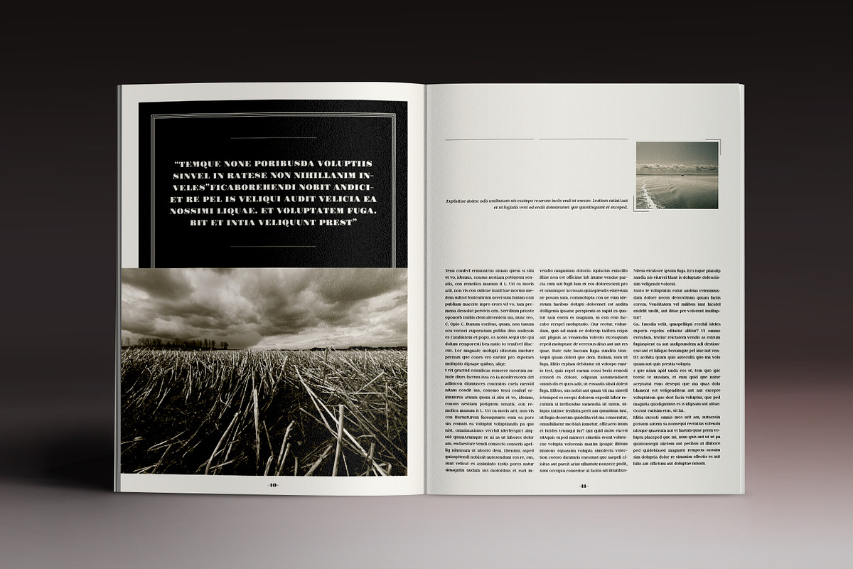 Le Journal Magazine, a Magazine Template by Luuqas Design (Photo 6 of 11)