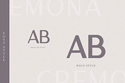 Cremona - Minimal Sans Serif, a Sans Serif Font by Vultype Co. (Thumbnail 11 of 16)
