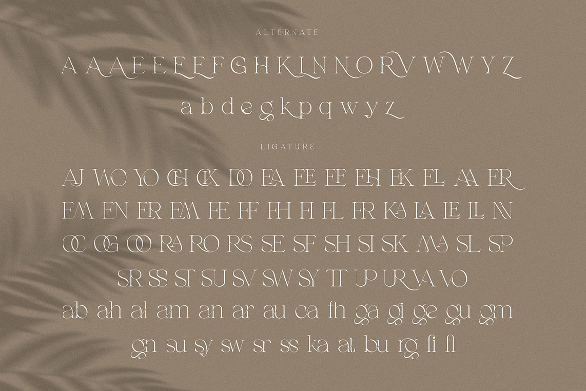 Trendy & Modern Fonts - 10 Sets, a Sans Serif Font by Cruzine (Photo 32 of 55)