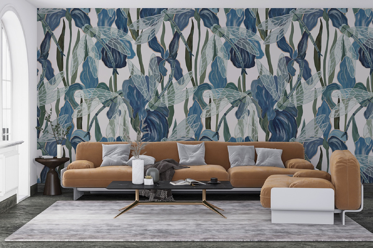 Pattern IRIS, an Illustration by PASHKOVA (Photo 5 of 17)