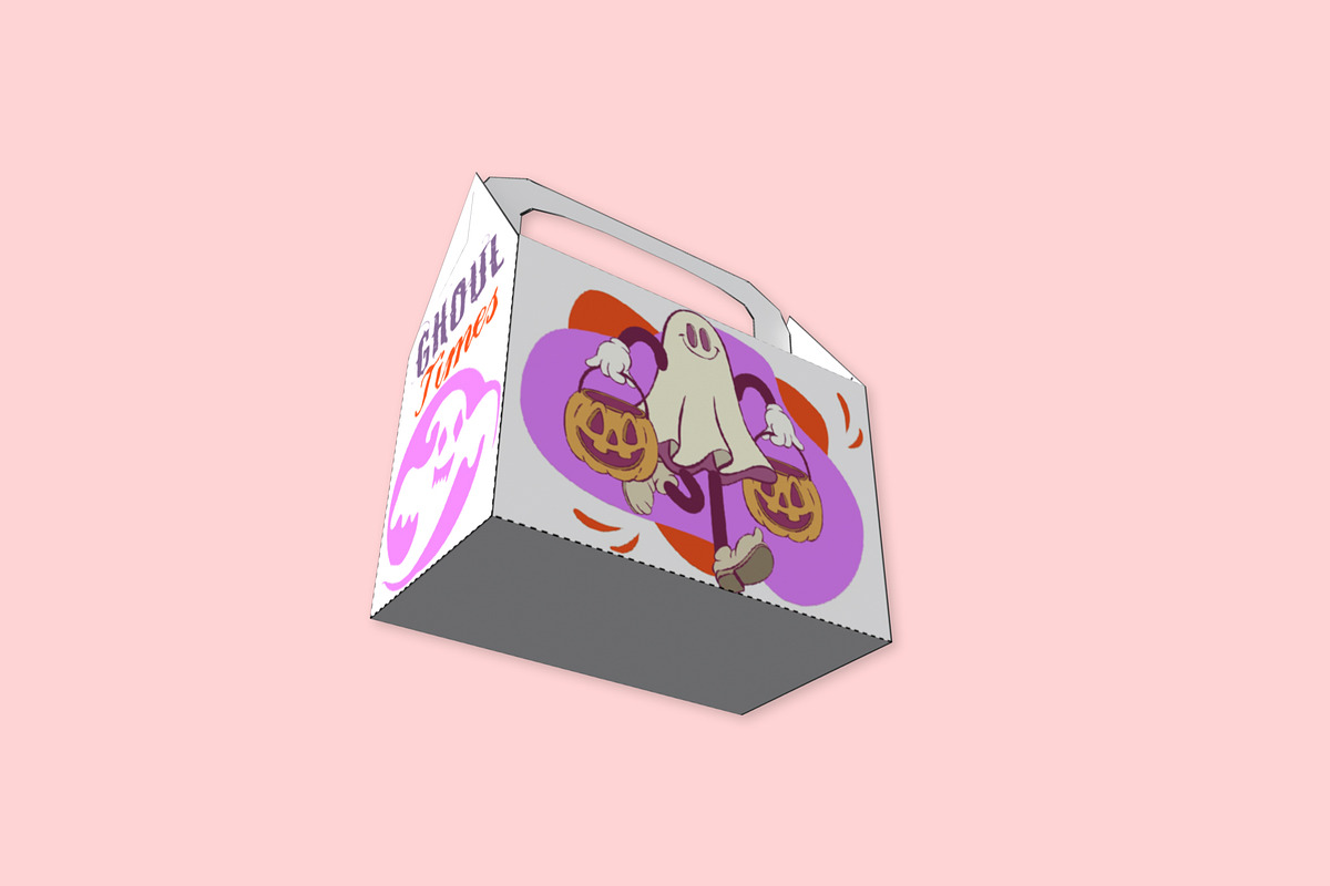 Halloween Favor - 3d papercaft, a Templates & Theme by PAPER amaze (Photo 4 of 4)
