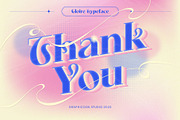 Gloire Display Typeface, a Font by graphicook (Thumbnail 10 of 10)