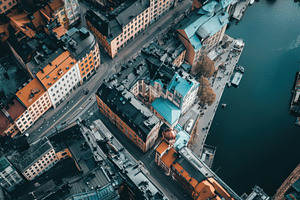 Discover the charm of Stockholm's ol, a Photo by Iftikhar Alam
