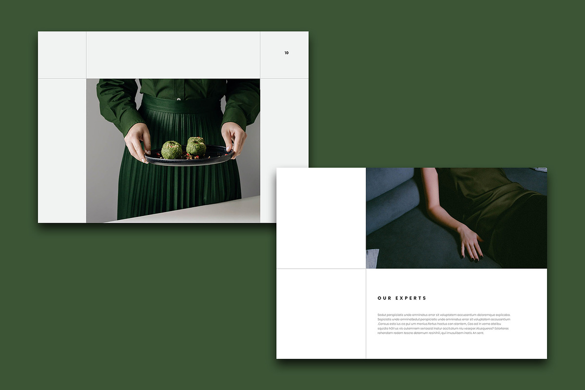 Landscape Proposal Template, a Brochure Template by HR Studio (Photo 4 of 7)