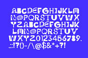 Saxe Bori Typeface, a Sans Serif Font by Ideal Eksis (Thumbnail 5 of 8)