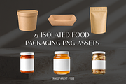 Food Packaging PNG Mockups Bundle, a Packaging Mockup by Threestudio (Thumbnail 2 of 3)