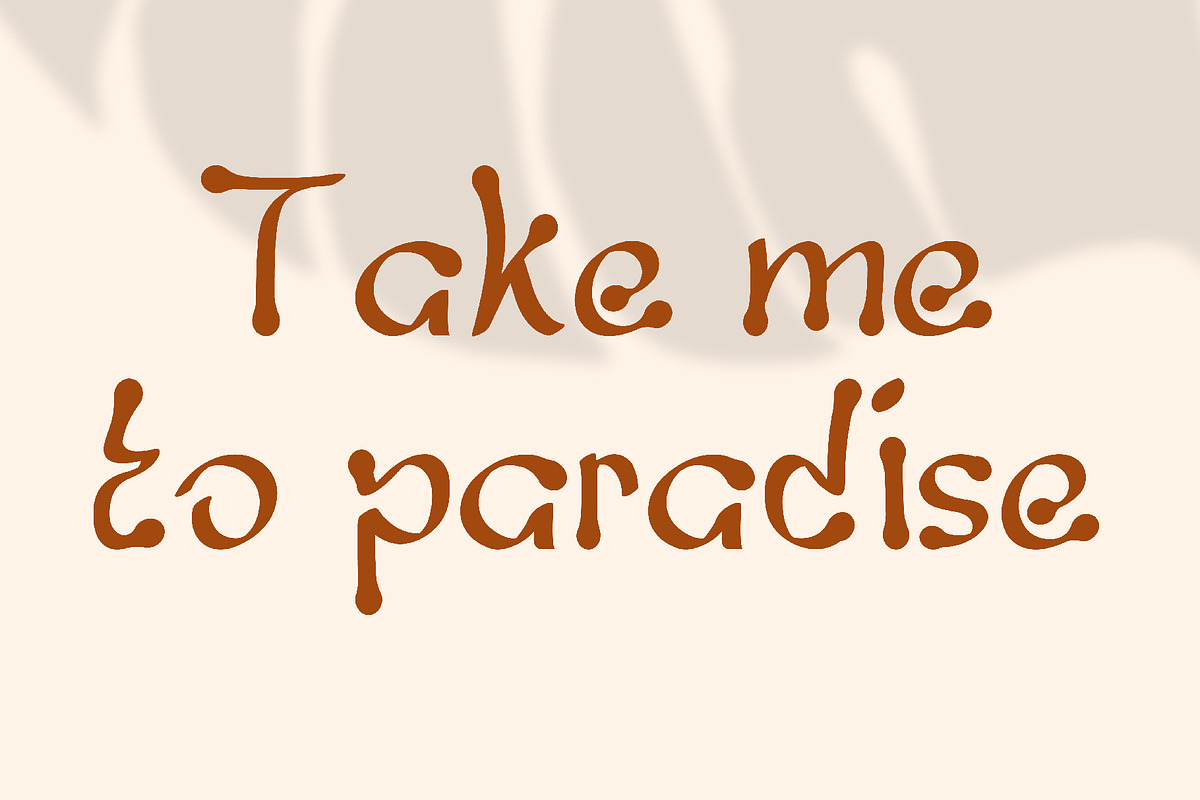 Giwali - Handwritten Tropical Font, a Handwritten Font by Boril Std (Photo 5 of 10)