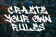 Holisby Dreamic - Graffiti Style, a Handwritten Font by Majelis Art (Thumbnail 2 of 5)
