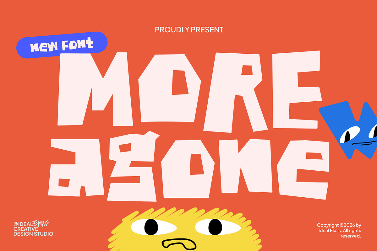 More Agone, a Sans Serif Font by Ideal Eksis (Photo 1 of 8)