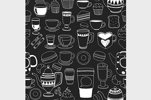 7 Vector Templates Jpg Eps Coffee