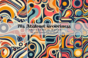 70s Abstract Grooviness