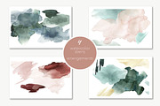 Watercolor - Stains & Brushstrokes, a Texture Graphic by MariePierLaf (Thumbnail 7 of 8)