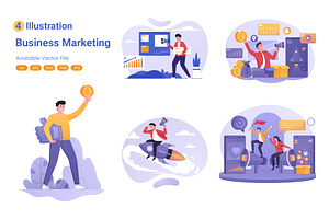 Digital Marketing Campaign Strategy, a Templates & Theme by Namanoidstd