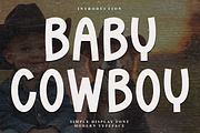 Baby Cowboy, a Sans Serif Font by InermediaSTUDIO (Thumbnail 1 of 8)