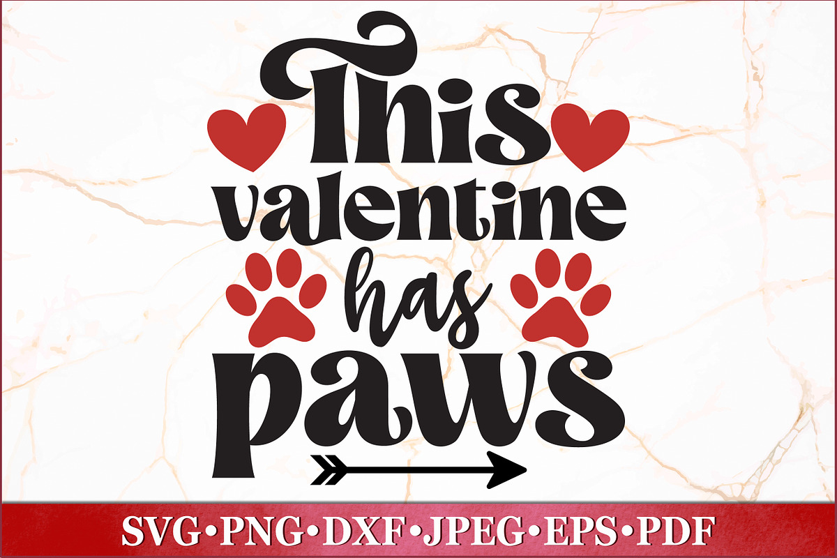 Valentine Dog Bundle SVG, a Seasonal Illustration by RossiGalleria (Photo 14 of 16)