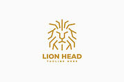 Lion Head Logo Template, a Branding & Logo Template by Zeer Graphic (Thumbnail 2 of 2)