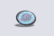 Plastic Badges Mockup, an Advertising Mockup by Creative_A23 (Thumbnail 4 of 4)
