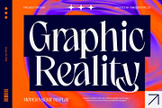 Graphic Reality Modern Serif Display, a Serif Font by timelesstype.co (Thumbnail 1 of 10)