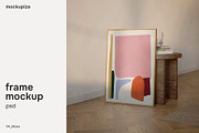 Poster Frame Mockup PSD 5x7 Ratio, a Mockup by mockupize (Thumbnail 1 of 7)