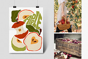 Apple Market Vector set, a Food Illustration by ArtPavo (Thumbnail 2 of 7)