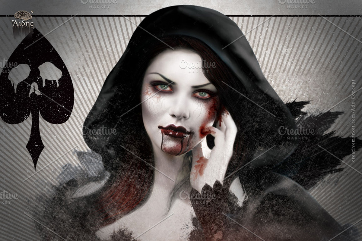 Halloween Play Card Party Flyer, a Flyer Template by Ade Concept (Photo 4 of 5)