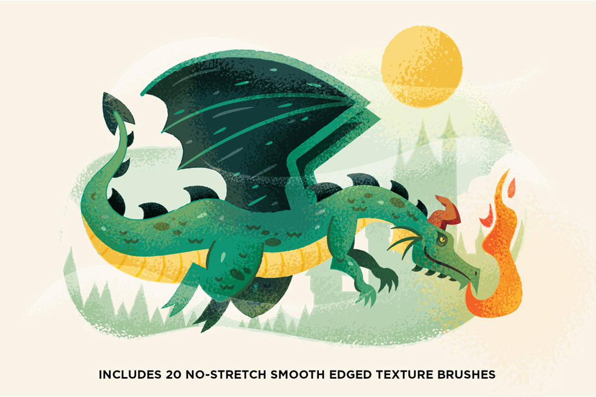 Gouache Shader Brushes | Affinity, a Brush Add-On by RetroSupply Co. (Photo 3 of 13)