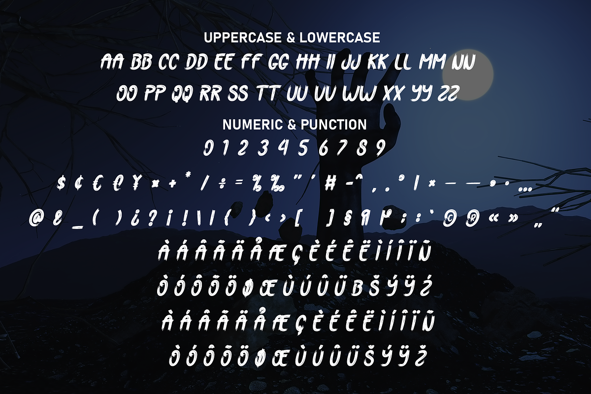 Nightmare | Script Font, a Script Font by Scratchones (Photo 7 of 8)