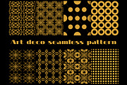 Art Deco Seamless Patterns, a Pattern Graphic by Andy Vinnikov (Thumbnail 3 of 5)