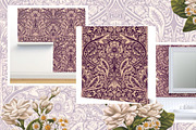 Morris style gravilate patterns, a Pattern Graphic by MightyTreeIE (Thumbnail 7 of 9)