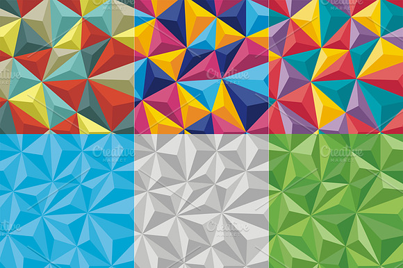 6 Abstract Seamless Background