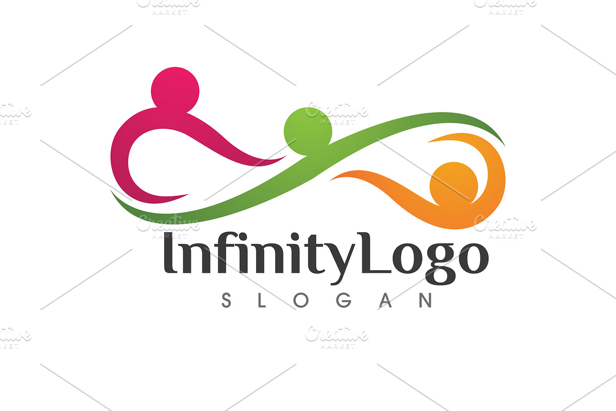 Infinity loop line logo vector, a Branding & Logo Template by LOGOCREATIVE