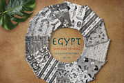 EGYPT: Gods & Symbols BW vector set., a Person Illustration by Varvara Gorbash (Thumbnail 8 of 9)