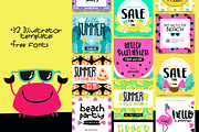 32 Instagram post-SUMMER sale, a Social Media Template by himoki (Thumbnail 2 of 3)