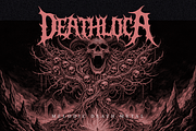 Necrotic Chasm | Brutal Death Metal, a Font by Masyafi Studio (Thumbnail 3 of 9)