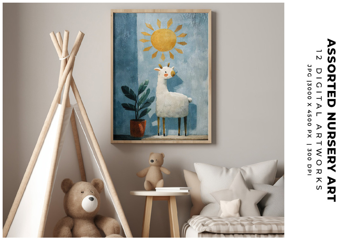 Assorted Nursery Art, a Decorative Illustration by Digital Art Creations (Photo 3 of 4)
