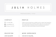 Resume Template & Cover Letter, a Resume Template by DemeDesign (Thumbnail 7 of 7)