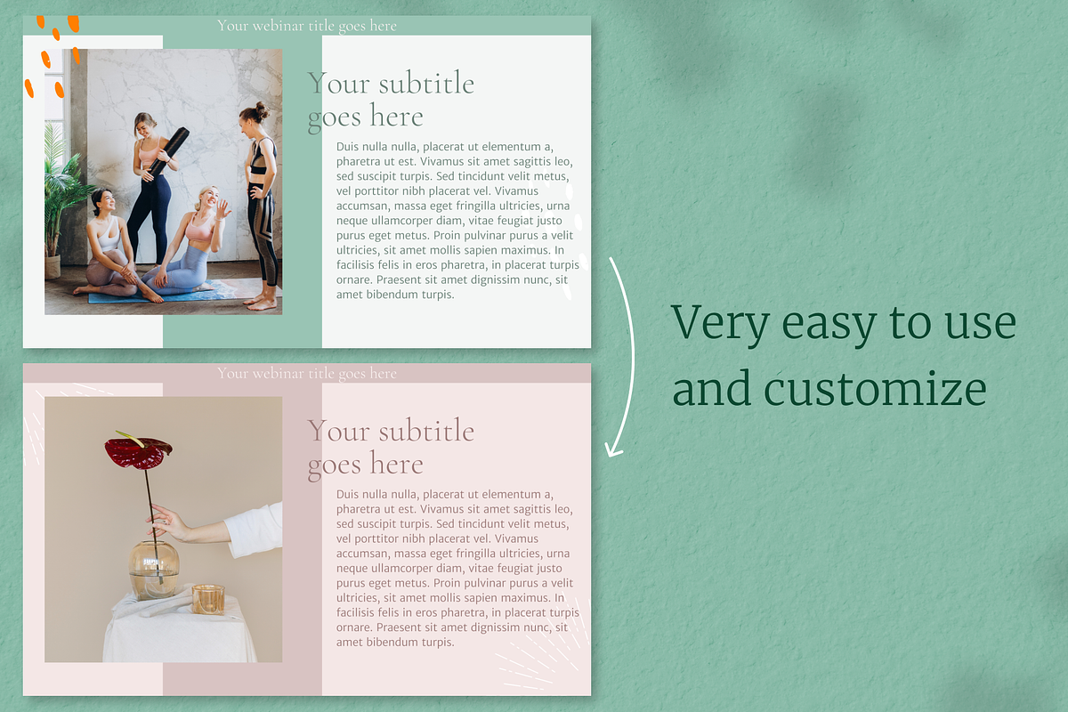 Webinar slide deck INSTANT DOWNLOAD, a Presentation Template by DesignKora (Photo 4 of 10)