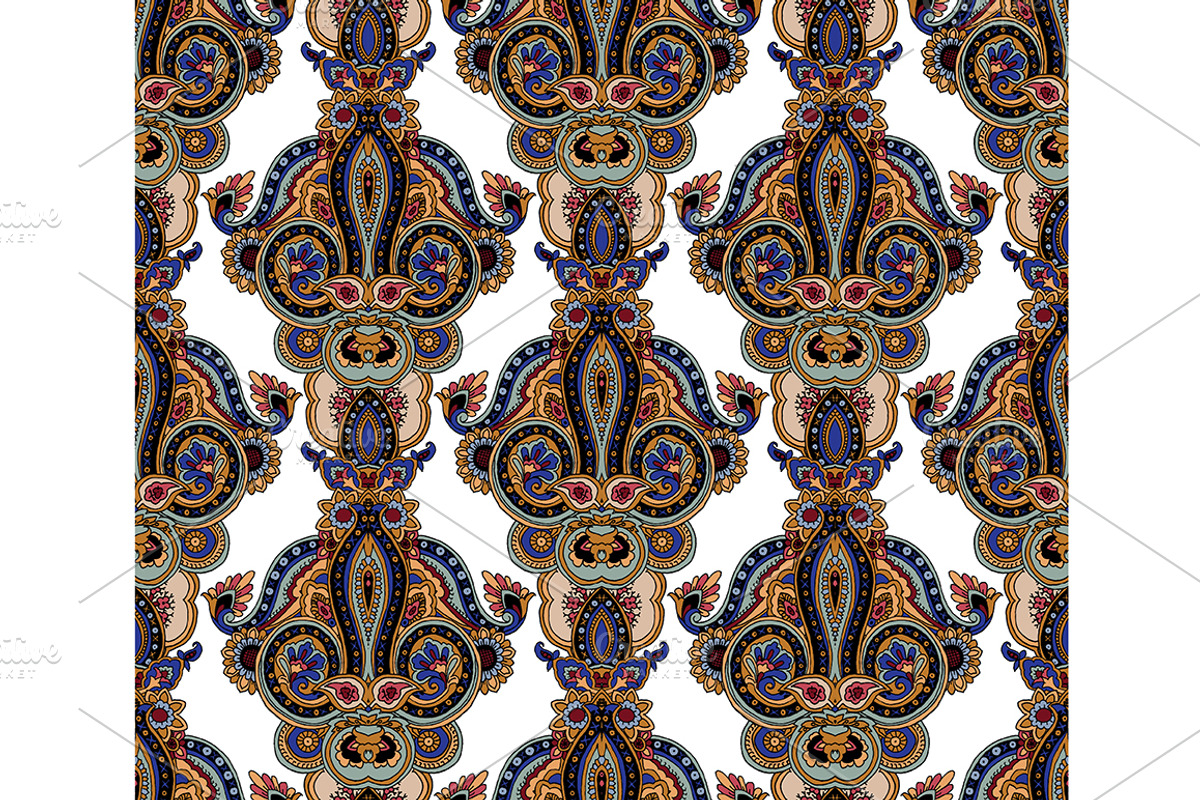 Paisley Vector Bundle, an Illustration by StabuLaRasa illustration (Photo 21 of 27)