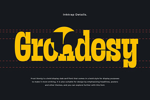 Frust Stonig - Inktrap Slab Serif