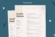 Modern Resume CV Template Design, a Resume Template by More Profesh (Thumbnail 2 of 8)