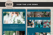 Wix Photography Website Template, a Wix Template by Design House (Thumbnail 3 of 10)
