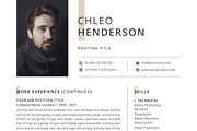 Resume/CV, a Resume Template by Creatune (Thumbnail 5 of 6)