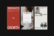 ZENO | Instagram Template (I), a Social Media Template by The Aesthetic Studio (Thumbnail 6 of 10)