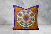 Persian Blossom Medallion Scarf, an Object Graphic by ilustrinna (Thumbnail 5 of 6)