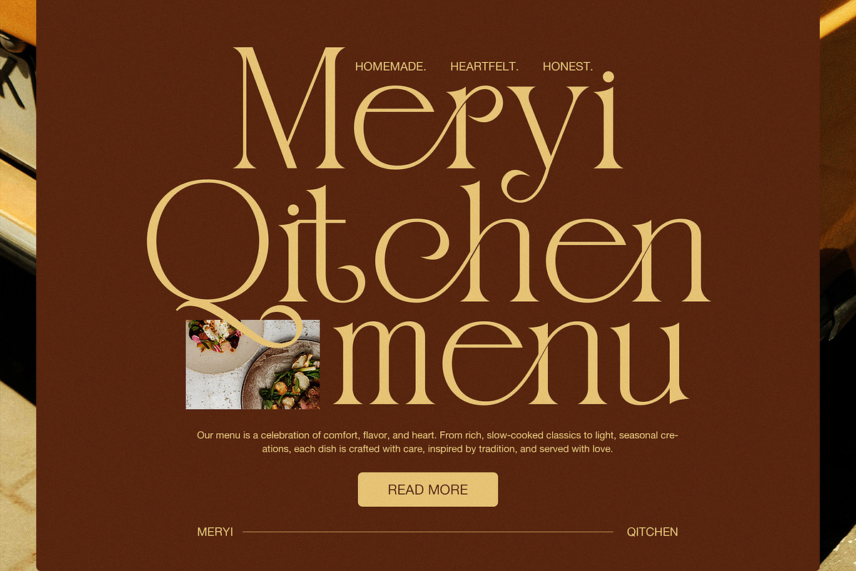 Rugifen Elegant Serif Font, a Serif Font by Elegant Font (Photo 2 of 8)