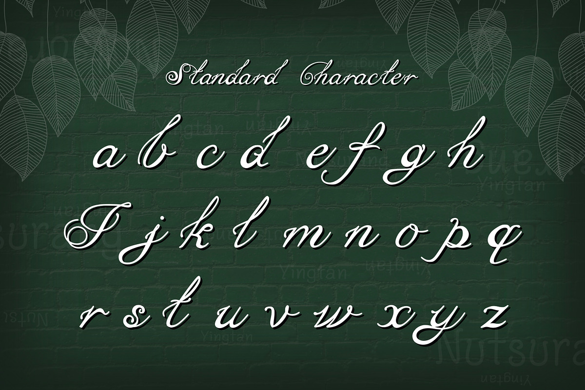 Ribbon Luxury, a Sans Serif Font by N Nakorn Creative (Photo 5 of 6)